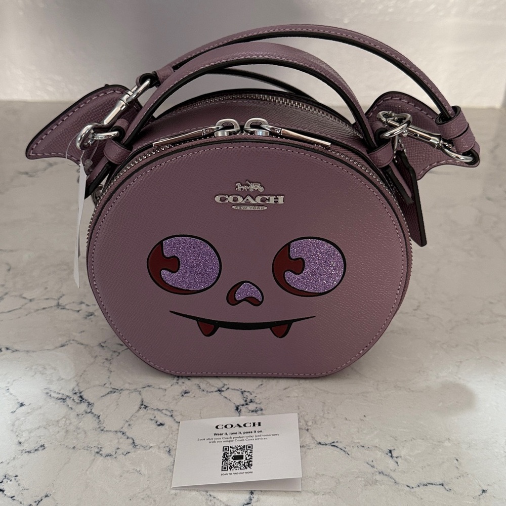 Coach Lilac Bat🦇 Crossbody Bag